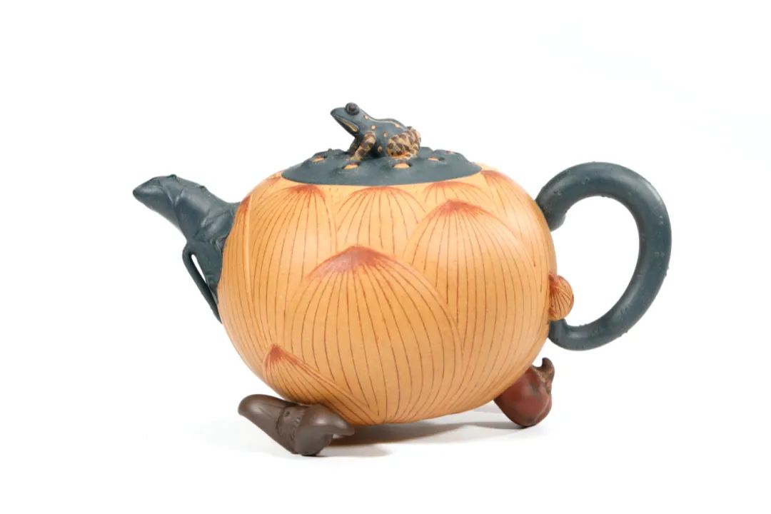 蒋梦瑶作品《青蛙莲心》