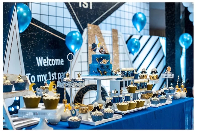 精致美味的海洋主题冷餐 还有甜蜜冰淇淋diy