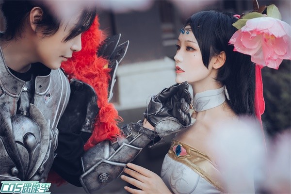 cosplay:《王者荣耀》吕布貂蝉