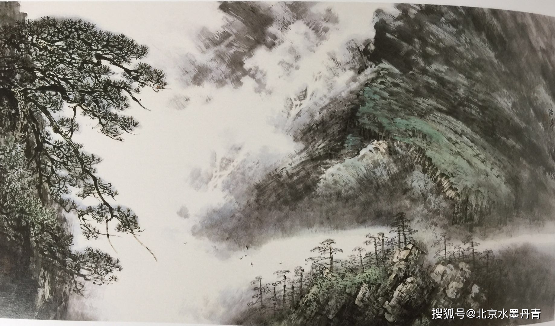 一一刘书民 陈炜的画,构图饱满:既没有多余的拼凑,也没有那些自欺欺人