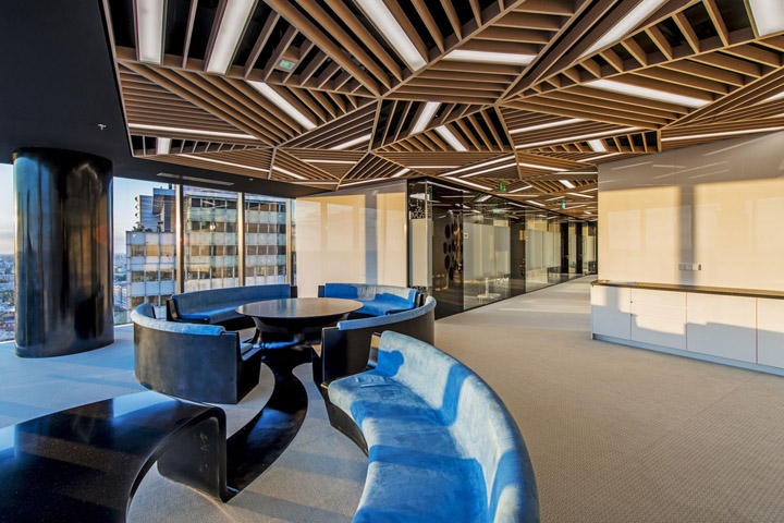 国外办公室家具运用案例欣赏:deloitte德勤波兰办公空间的创新诠释