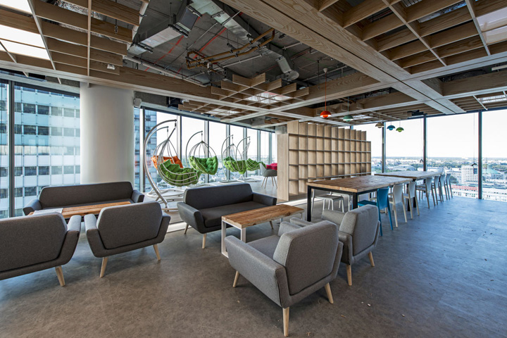 国外办公室家具运用案例欣赏:deloitte德勤波兰办公空间的创新诠释_lo