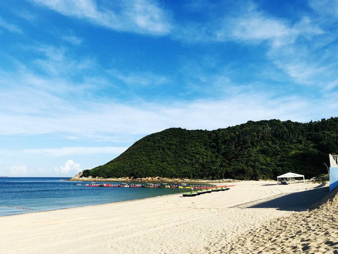 西涌沙滩碧海蓝天休闲驿站图片