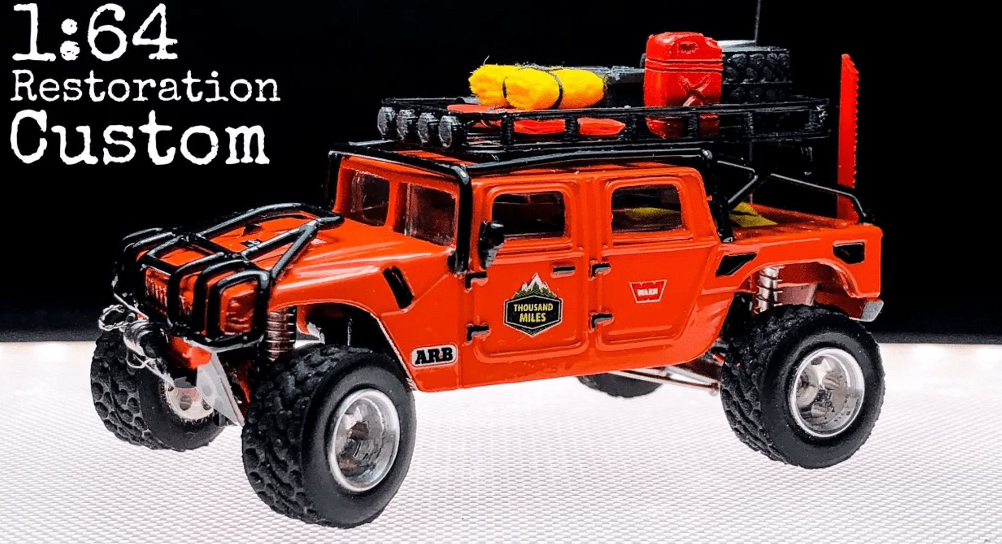 莺莺燕燕的宝贝中选出164悍马m998阿尔法做个定制款改装