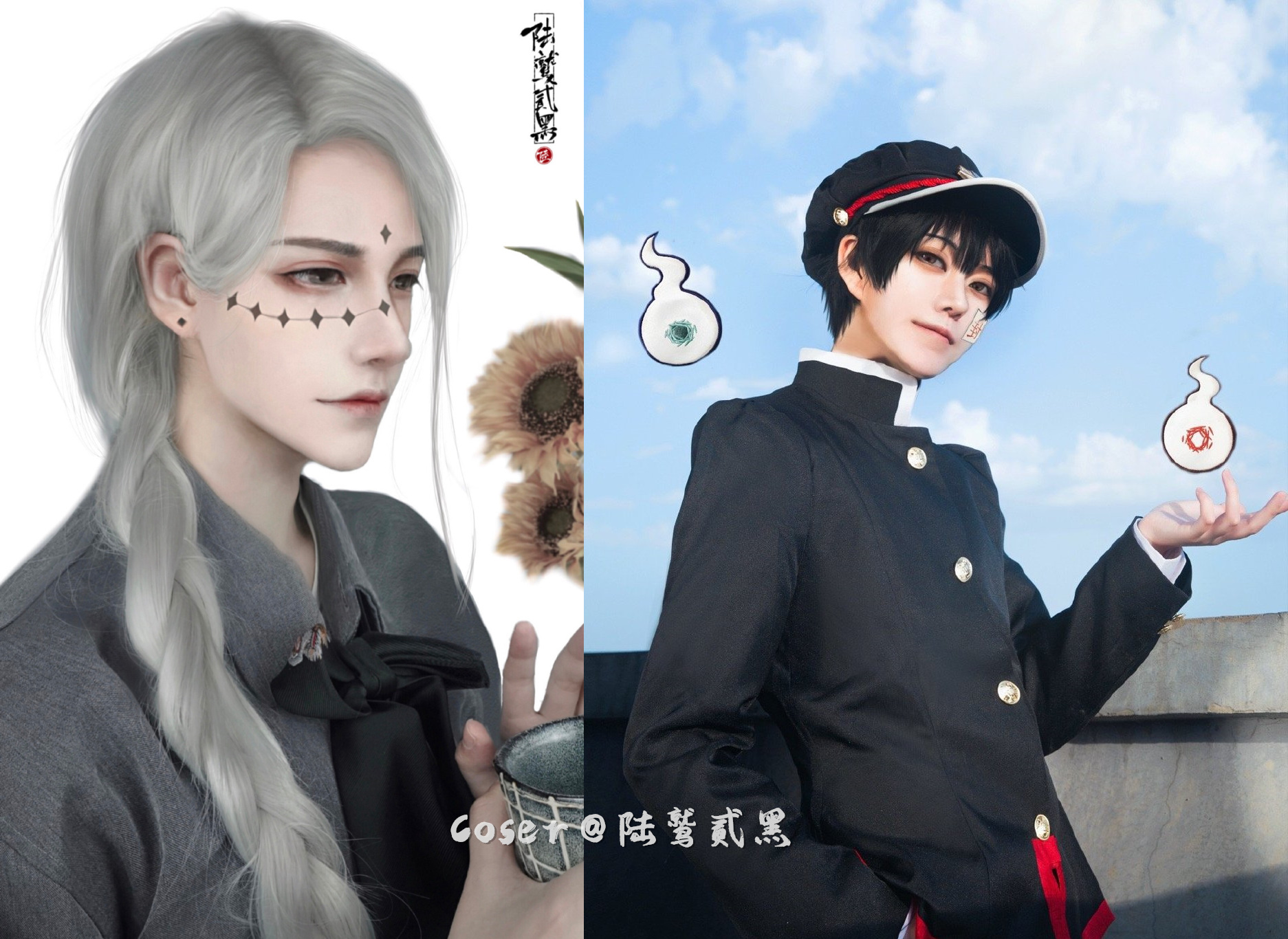 cosplay小梦老寒熊叔图片