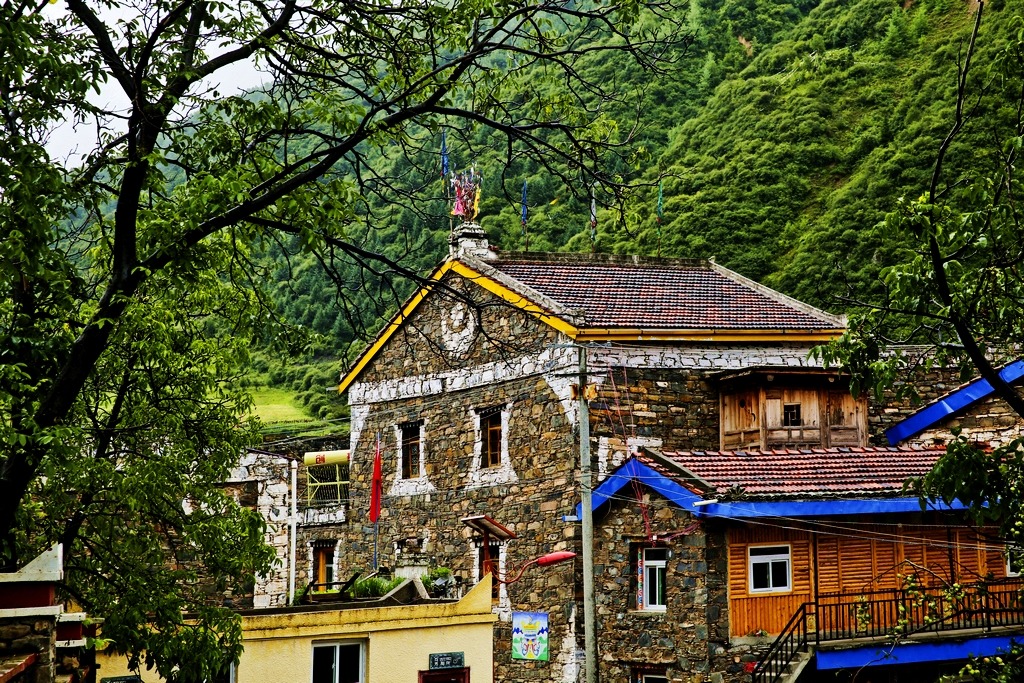 原创走进松岗直波八角古碉群