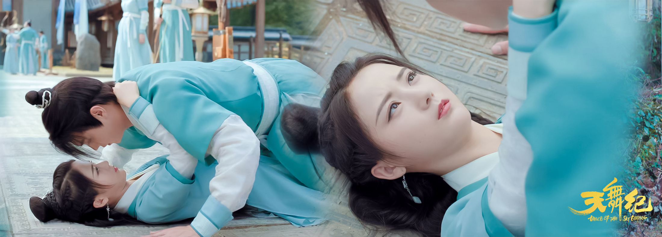 马倩倩清秀手书寄语《天舞纪》观众