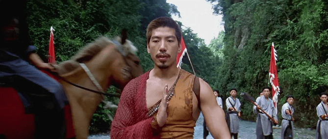 饰演过乌鸦,东兴耀阳,草刈朗等角色的张耀阳,在风云礼饰演释武尊.