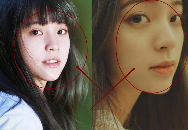 原创娜比对鼻子下手了?高鼻梁引热议,对比前后照:整没整一目了然