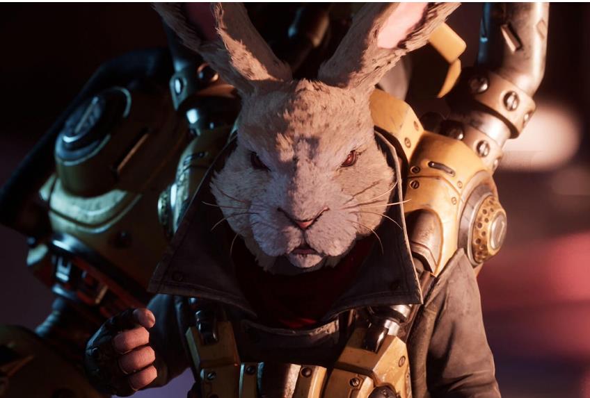 原创steam:国产机械兔亮相cj,赛博朋克的魅力,小姐姐也挡不住