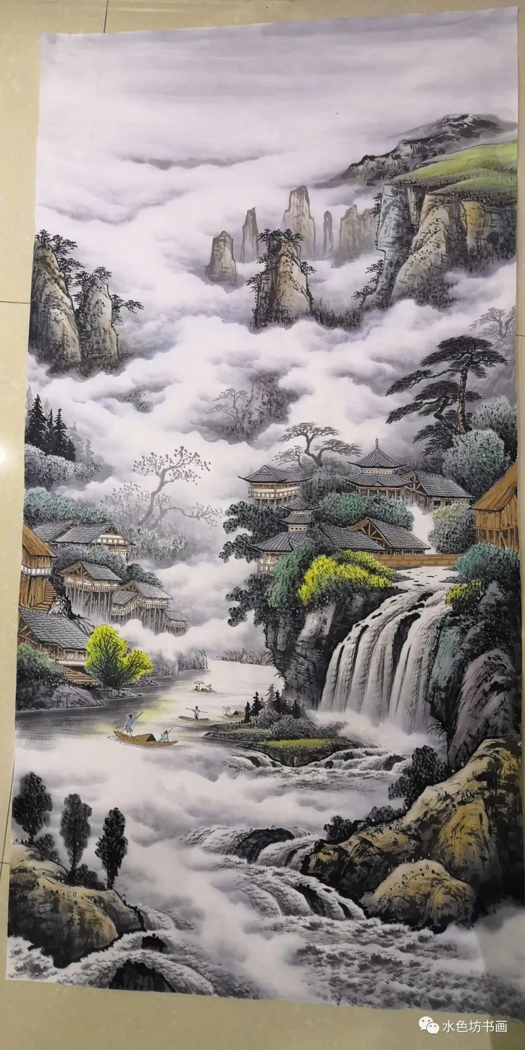 画家专栏│刘勇画境闲幽雅观之临仙境