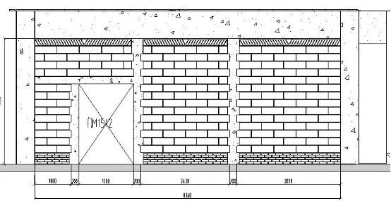 在满足砌筑规范的前提条件下,通过bim技术对本项目砌体工程进行砌块排