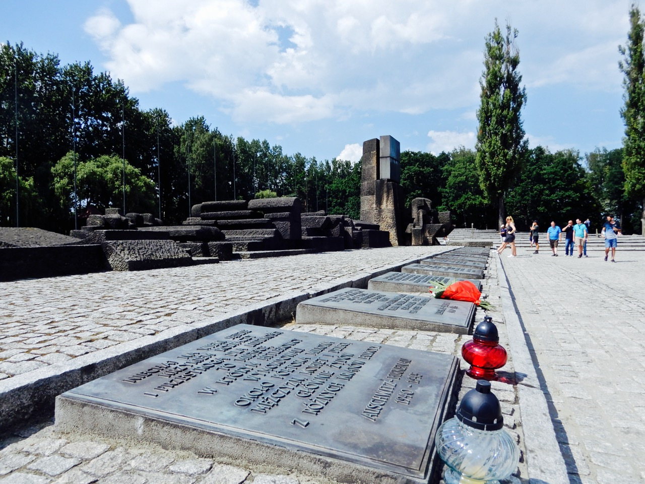 原创走进奥斯维辛集中营那天阳光灿烂