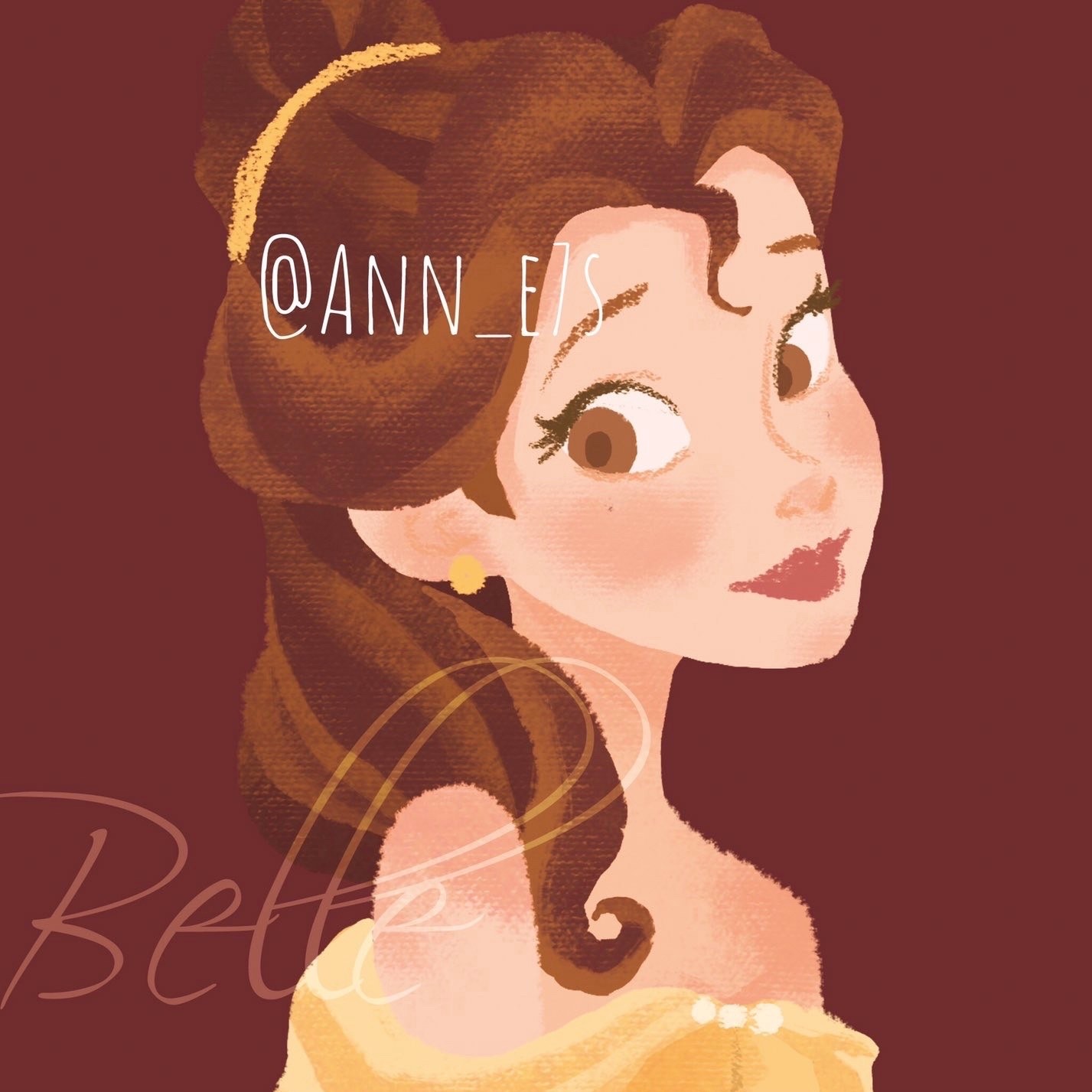 原创复古风的迪士尼公主最为特别乐佩罕见短发花木兰美出精髓