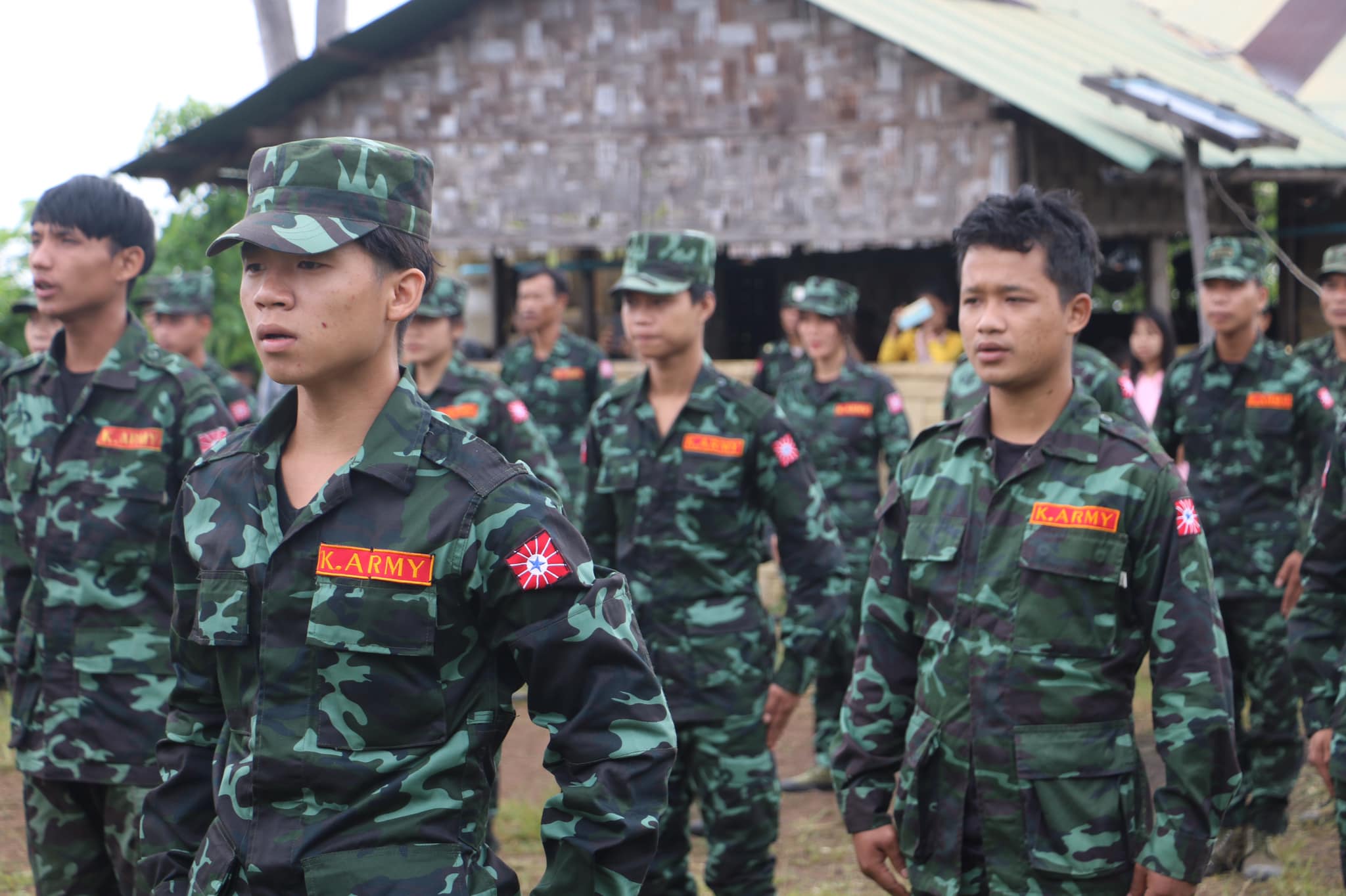 缅甸少数民族地方武装图片