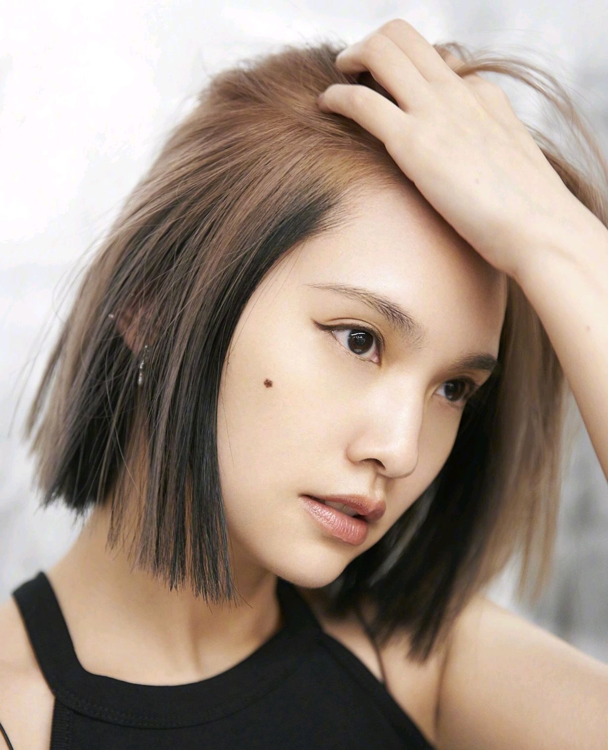 杨丞琳短发发型图片图片