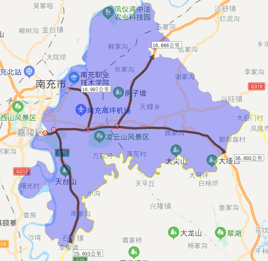 原创2020年南充市各地高速公路里程排名,西充县第一,你家乡排第几?