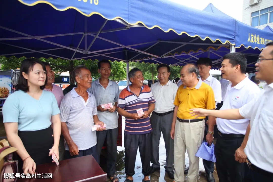 帮扶潭蒲村委会高州市众味美食村,江湾壹号小区结对帮扶荔枝圩村委会