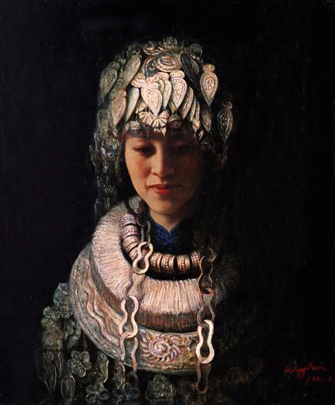 王嫩更多作品欣赏王嫩的油画具象中带抽象风格,现实题材与主观审美