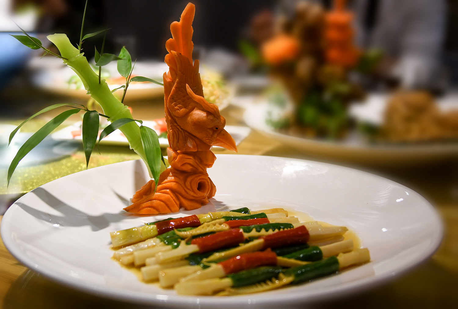 不忍动口的霞鹤笋竹宴是艺术还是美食