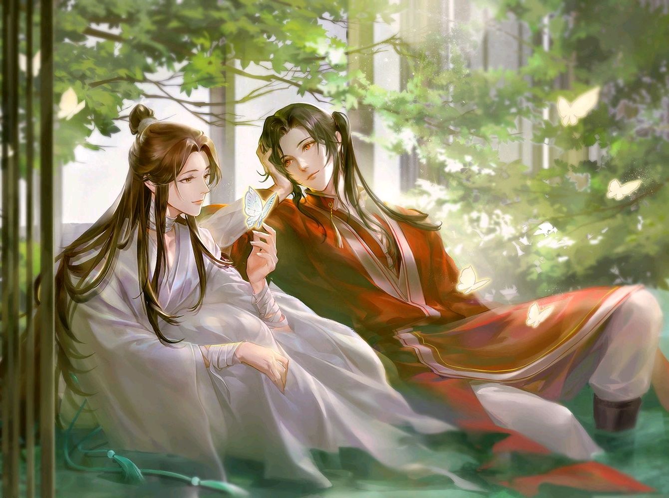 天官赐福谢怜被蛇咬伤一向淡定的花城急了牵手手get