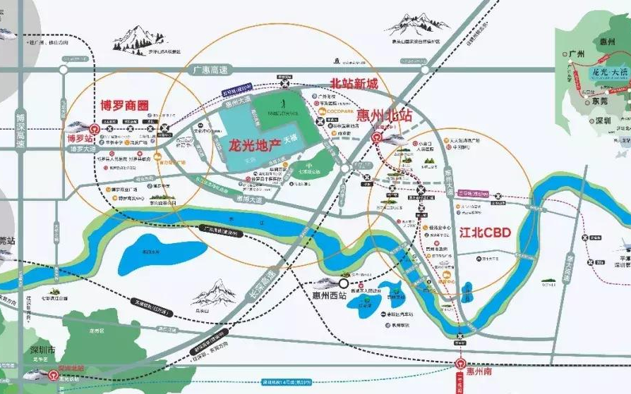 博罗县柏塘镇规划图图片