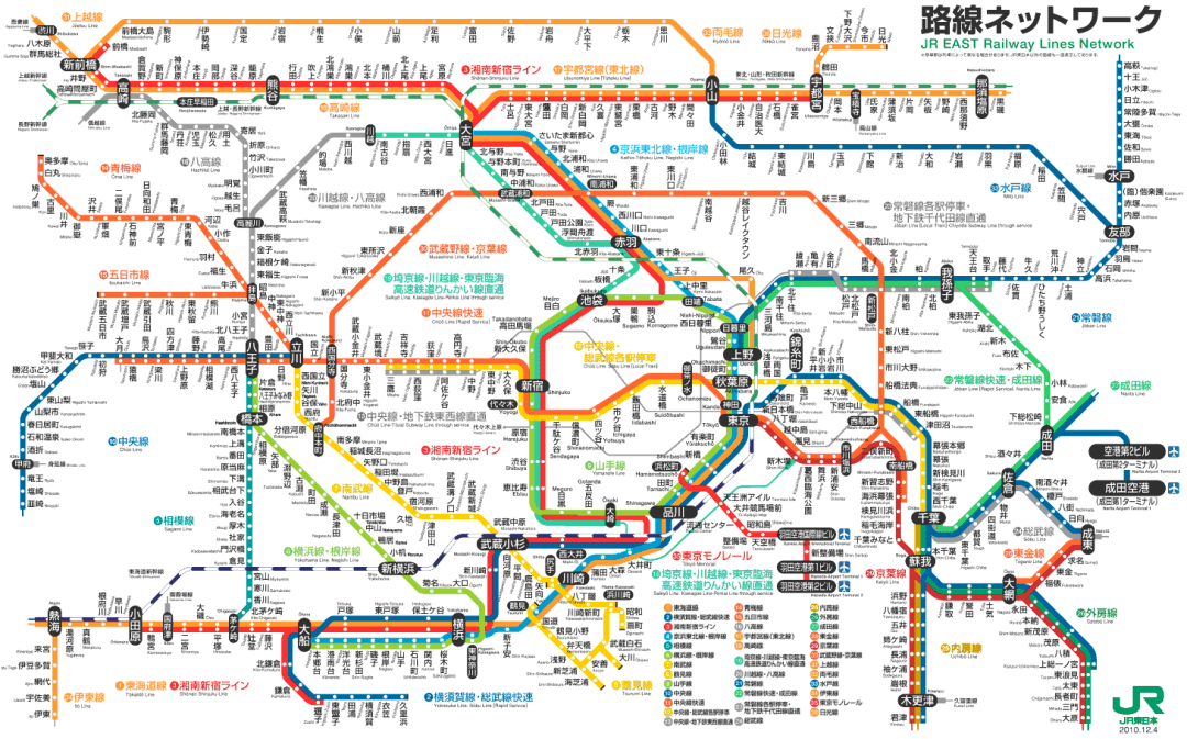 东京海鸥线路图图片