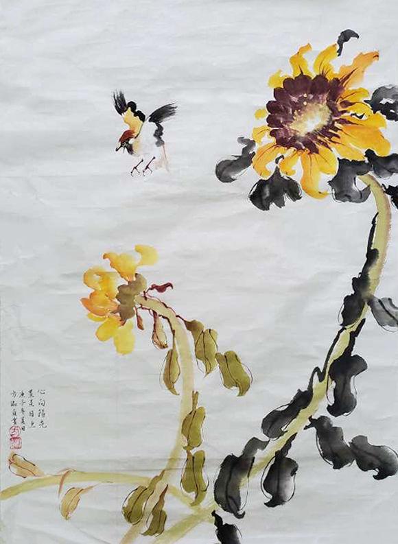 国家一级美术师方淑贞画风形态秀雅