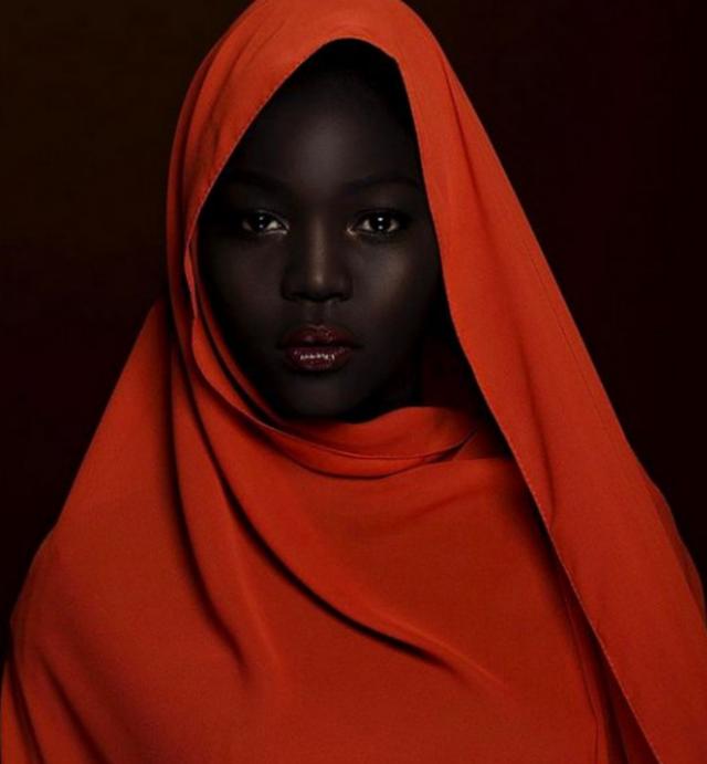非洲美女长得漂亮图片