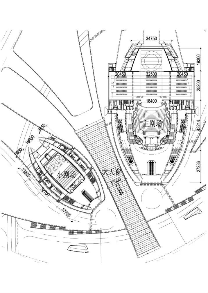 珠海歌剧院平面图图片