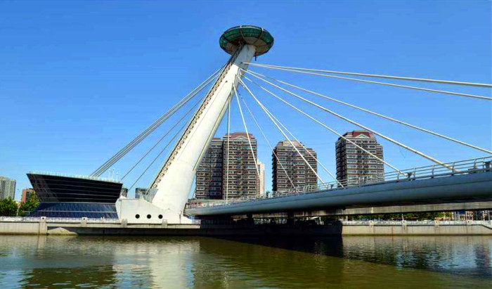 消失在城市中的铁索吊桥