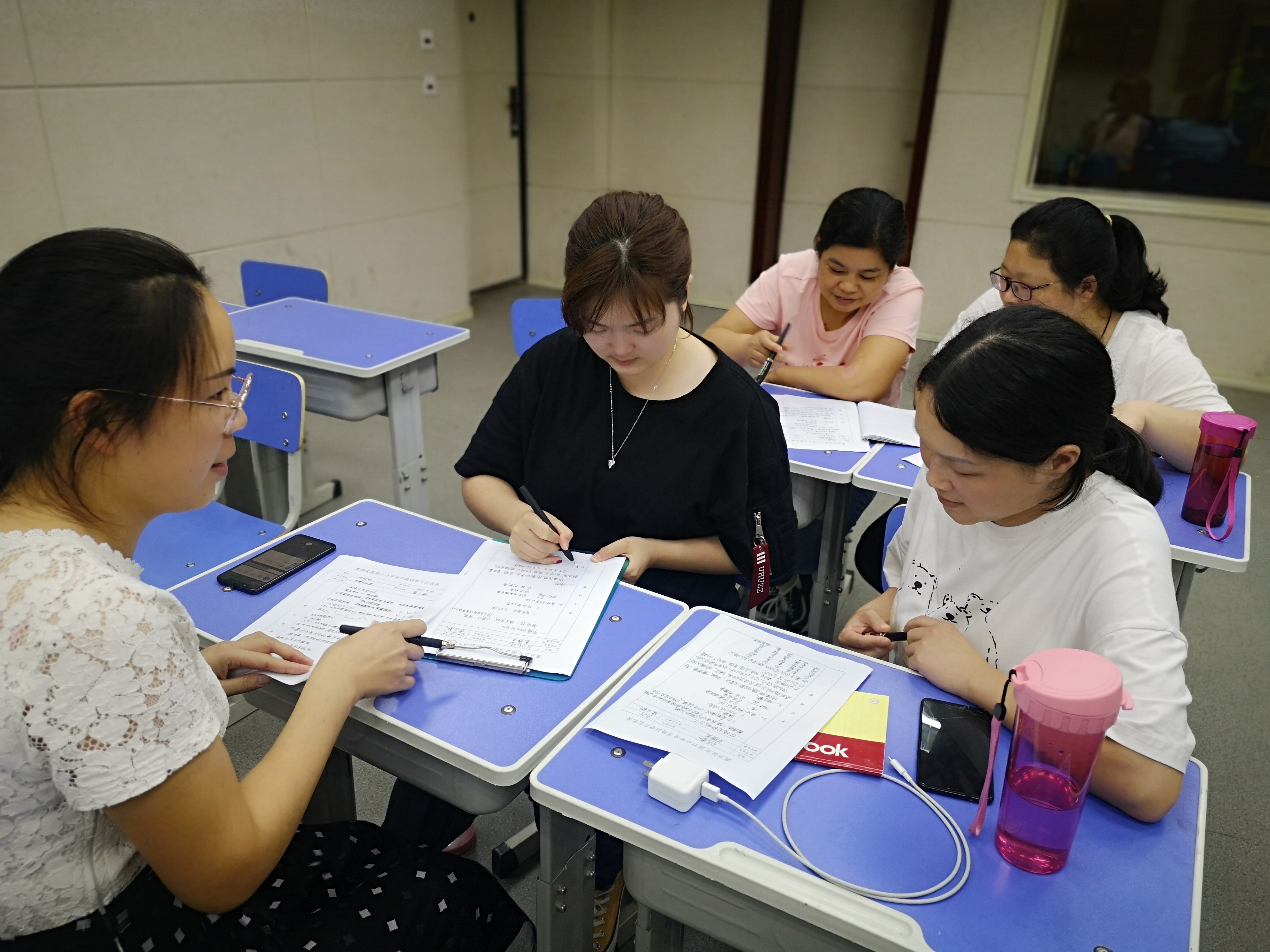 教师培训共成长——惠济区花园口小学开展学科教学全员轮训活动