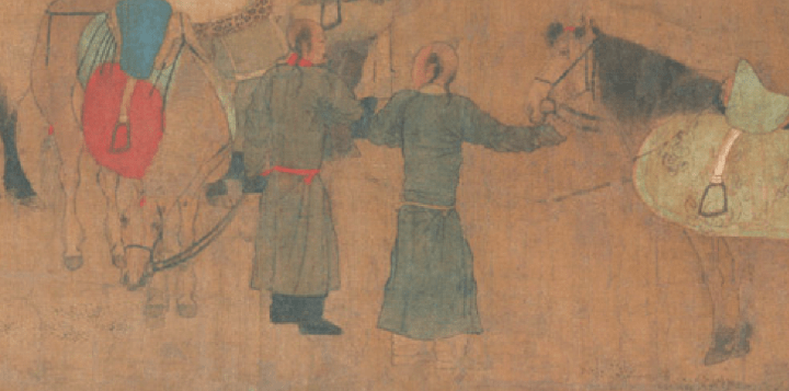 契丹名画家,番部卓歇图——古代名画赏(十三):胡瓌《卓歇图》