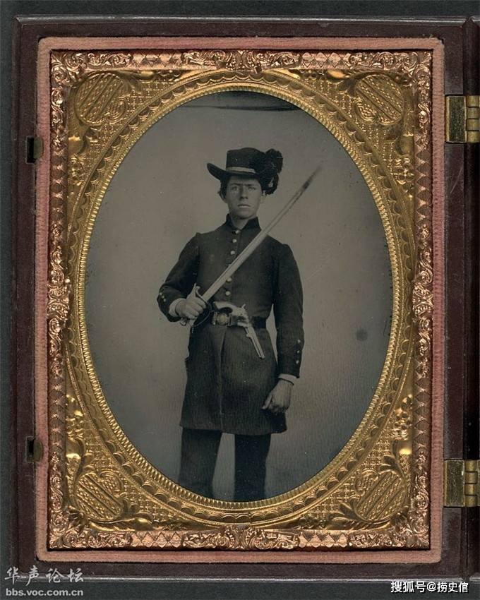 美国南军制服图片