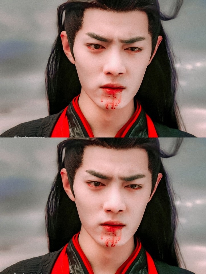 原创琉璃司凤已经吐了42次血古装9位吐血美男郑业成罗云熙吐血样子