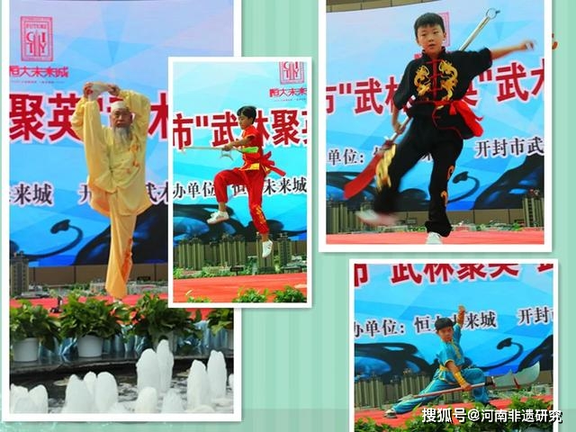 展示了她得心应手八卦刀绝活,崔智涵,李琳展示了子路八卦白拳,王艺晨