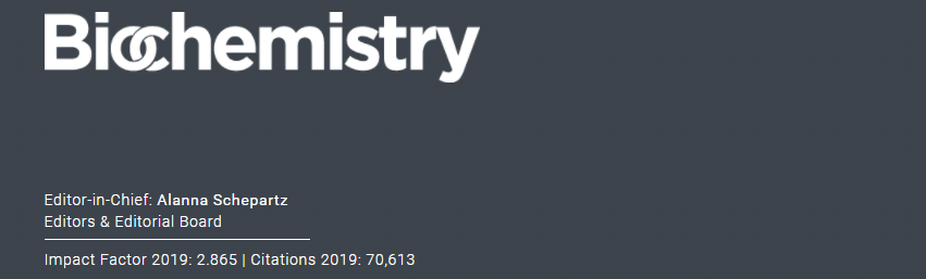Biochemistry，美国的SCI期刊，发表内容广泛，速度快_研究