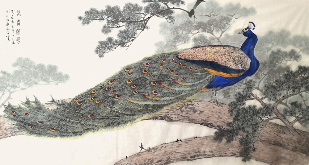 艺墨传承 | 香港画院第三届中国画大展——孔淩作品鉴赏_手机搜狐网