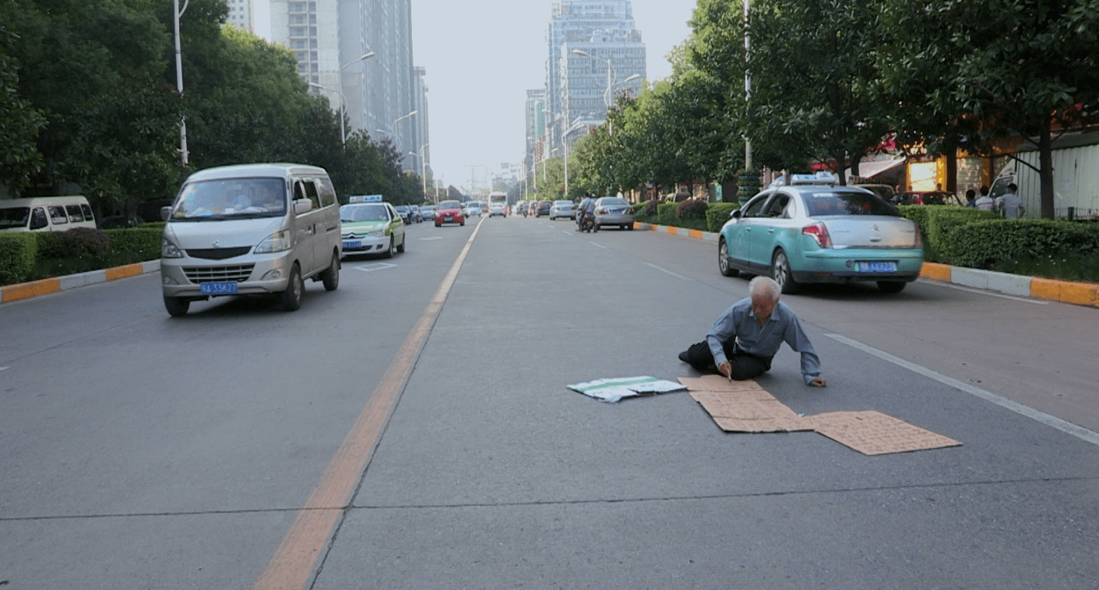 武汉摊贩王天成现状图片