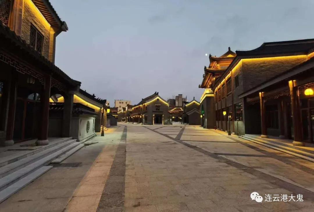 赣榆"二道街"文化街区夜景独家放送,投资5亿元重塑往日风采!