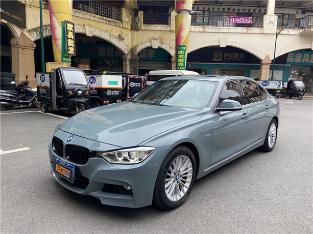 汽车改色 宝马3系改色水泥灰 经典不过时的颜色 长沙汇格车研