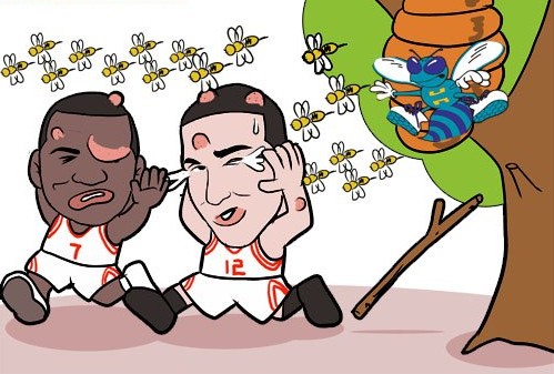 可是我怎么把马蜂窝弄回来?