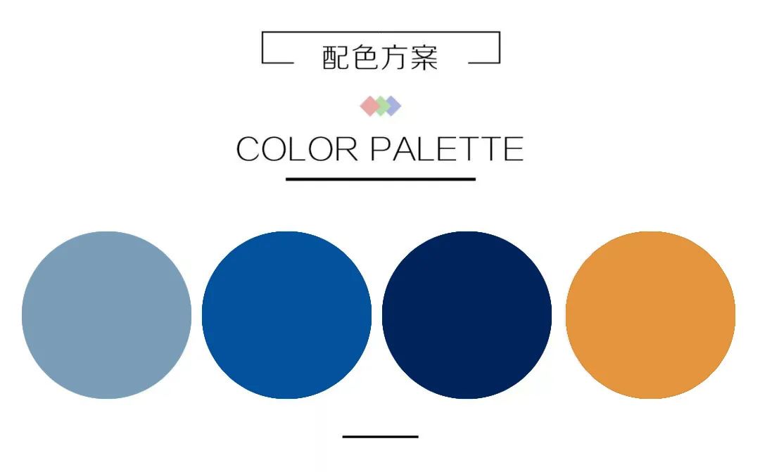 原创深蓝色欧式城堡婚礼金色的奢华点缀