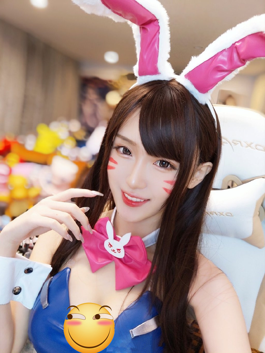 腐团儿因为cosplay被广大网友熟知,而现在王羽杉也开始利用自己的身材