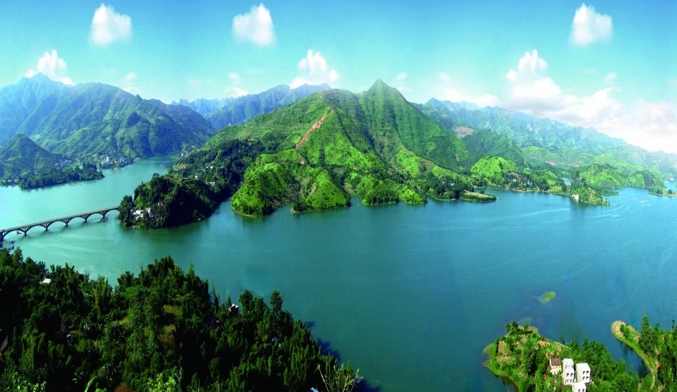 有一种生活叫长寿岛上梦巴马来一场裸浴景中境如仙