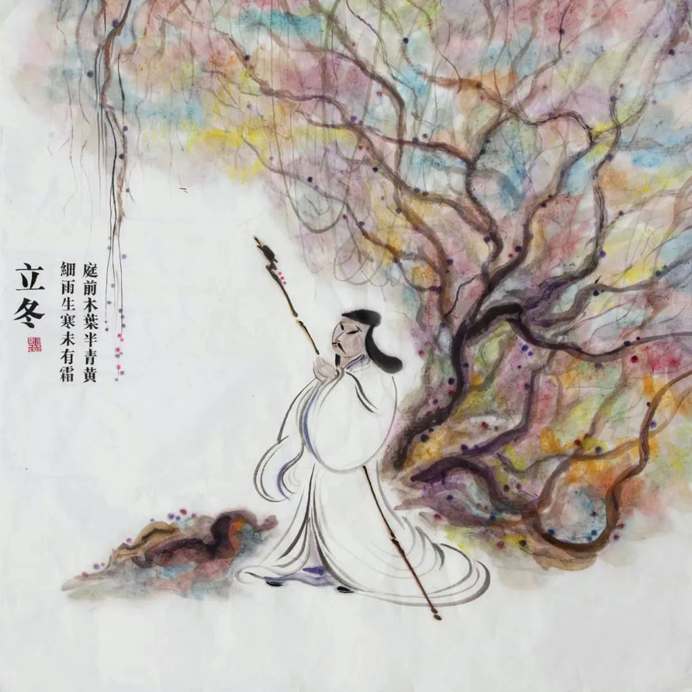 "大彩写意画派"又添系列力作——张立《二十四节气》绘画系列作品