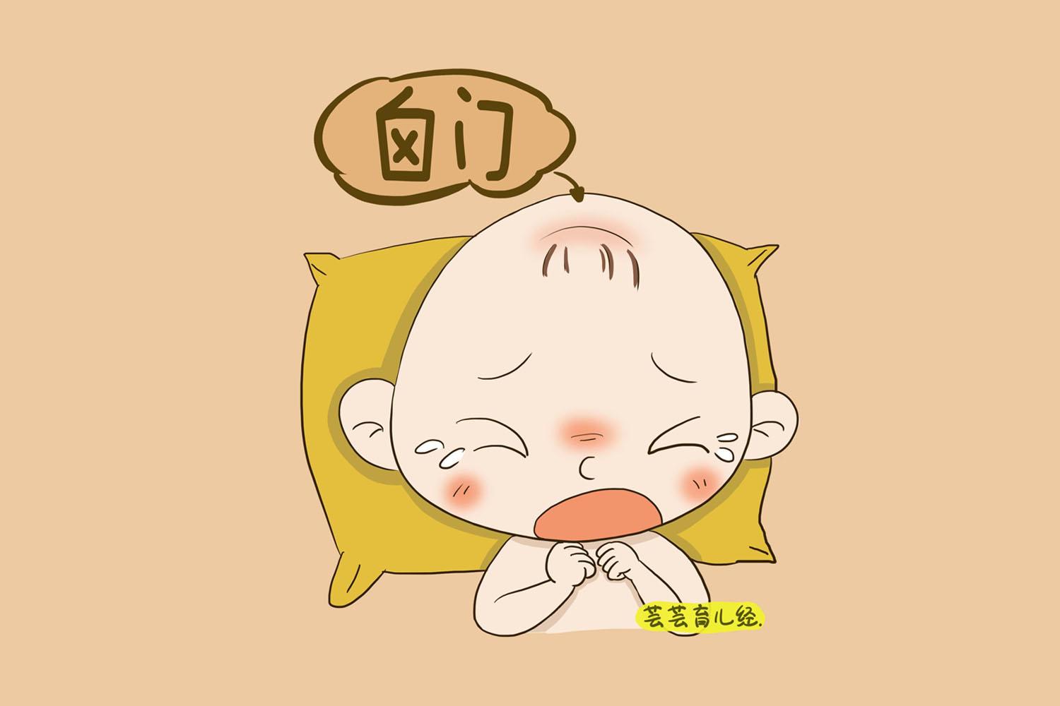 李女士在给宝宝洗澡时,发现宝宝头顶囟门部位有一层厚厚的头垢,虽然