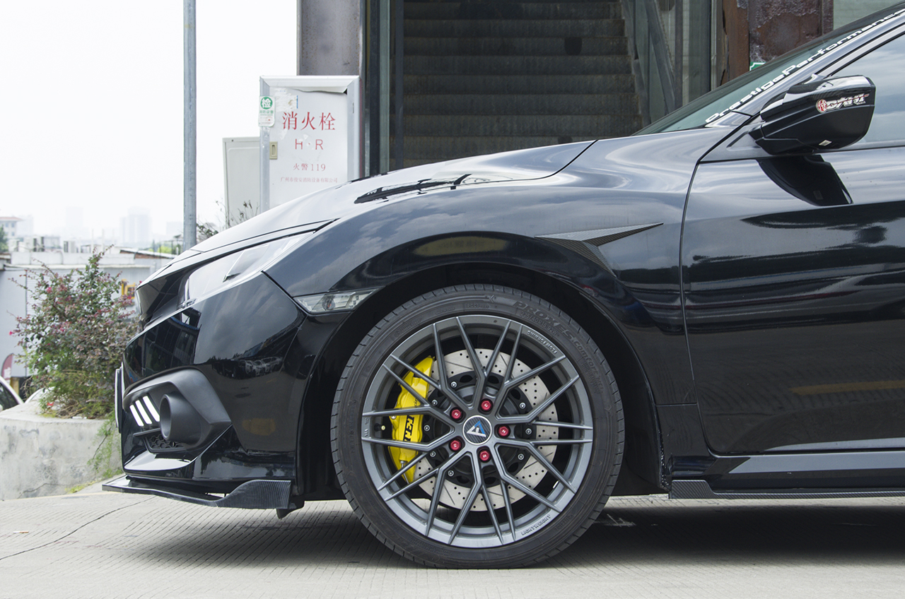 十代思域改装tei p40ns刹车卡钳套件