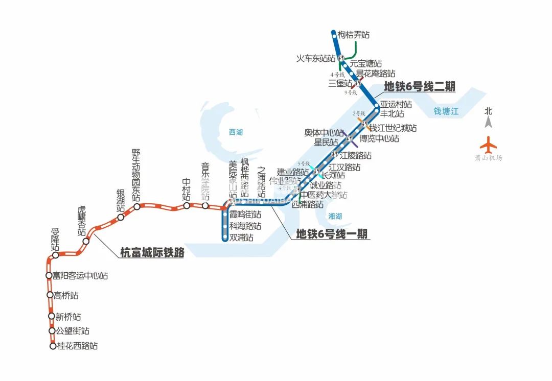 大利好!年底杭州又有3条地铁线要通了