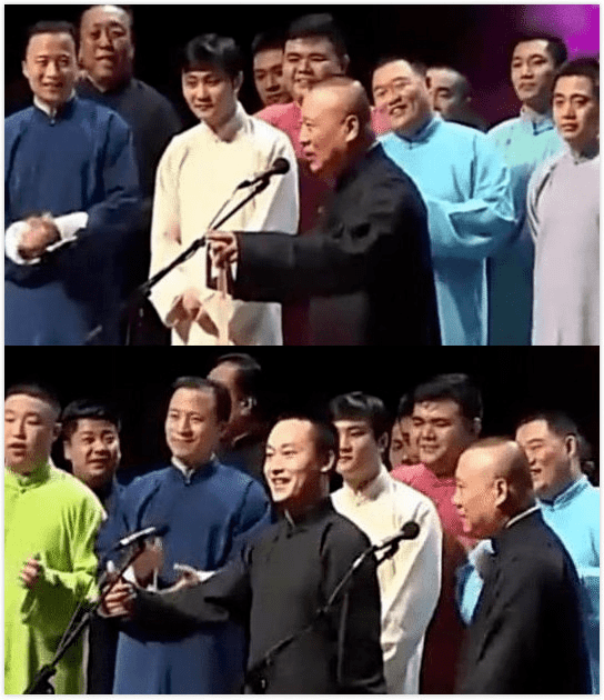 惊现了一场" 这一幅扇面,我想怎么画就怎么画"的车祸场面